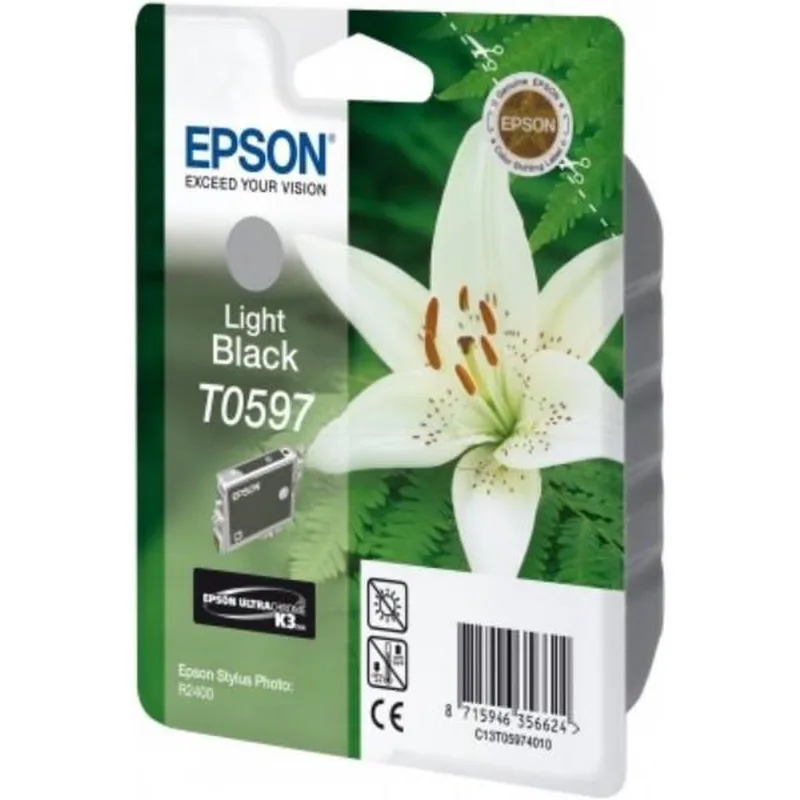 T0597 - Inktcartridge / Licht Zwart by Epson in Licht Zwart – product photo