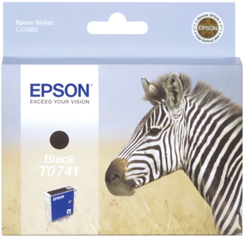 T0741 - Inktcartridge / Zwart de Epson en Noir – photo produit