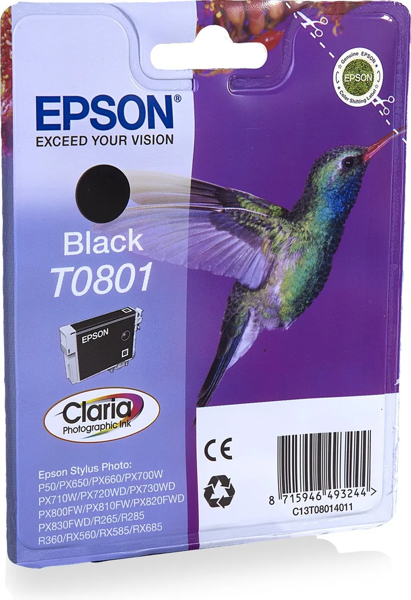 Tinte für EPSON Claria Photographic R265/R360, schwarz von Epson in Schwarz – Produktfoto