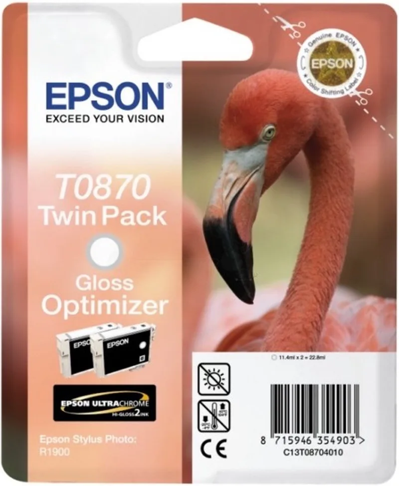 T0870 - Inktcartridge / Gloss fra Epson i Gloss – produktbillede