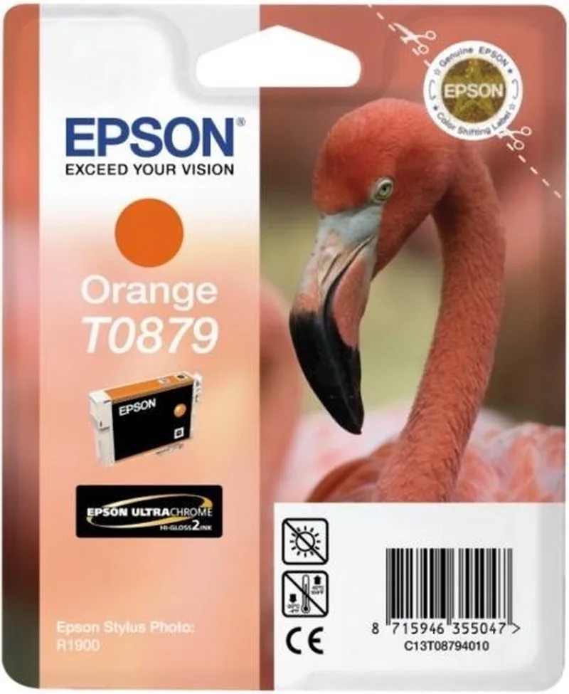 T0878 - Inktcartridge / Oranje van Epson in Oranje – productfoto