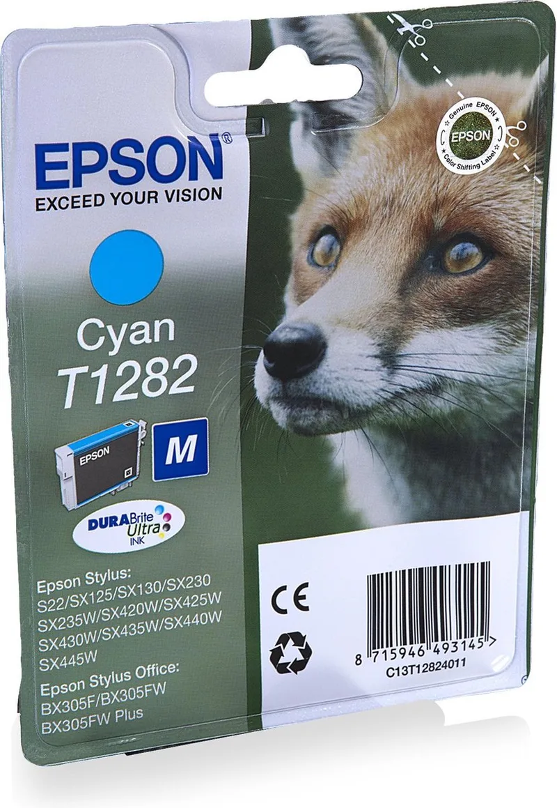 T12824011 inktcartridge - Cyaan by Epson in Cyaan – product photo