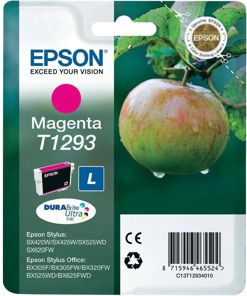 T1293 - Inktcartridge / Magenta van Epson in Magenta – productfoto