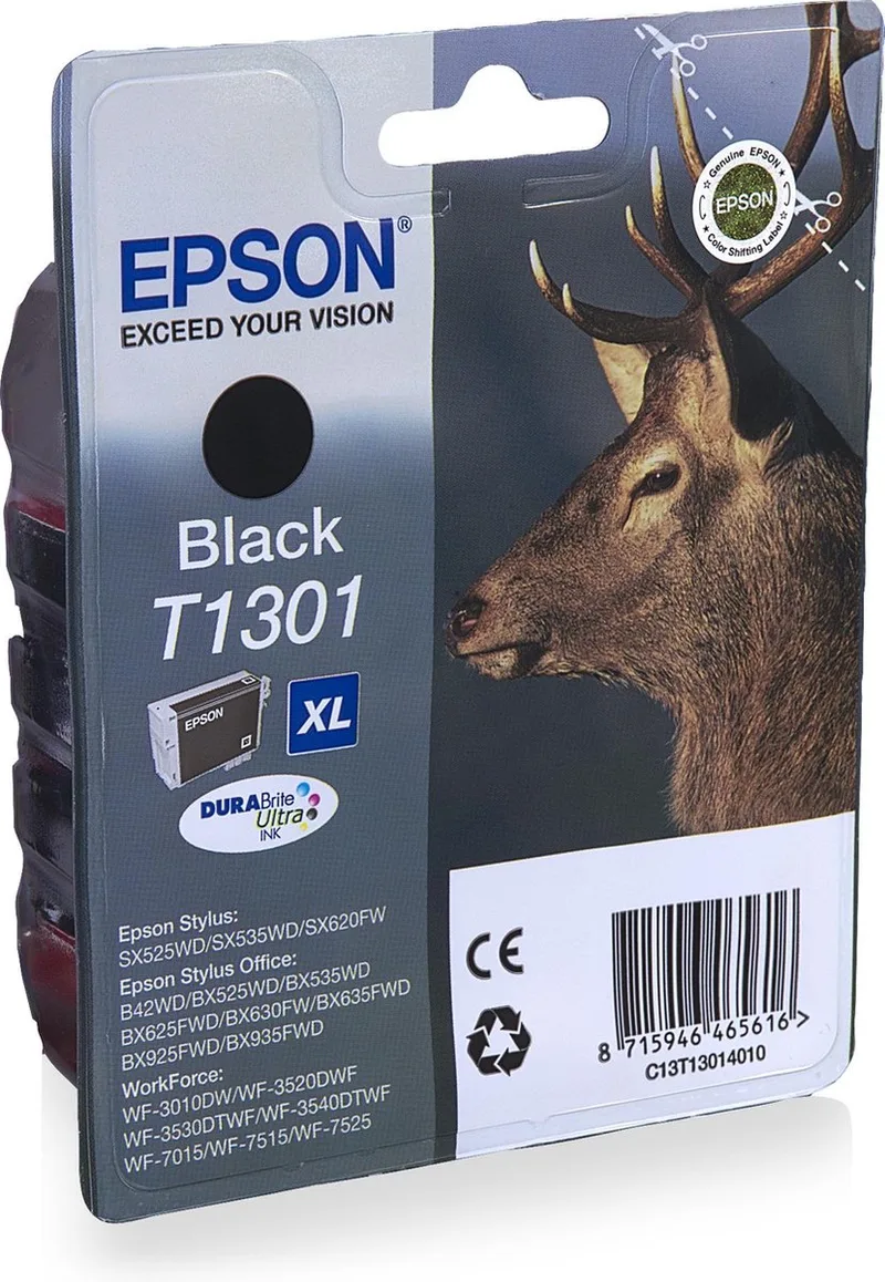 T1301 - Inktcartridge / Zwart by Epson in Black – product photo