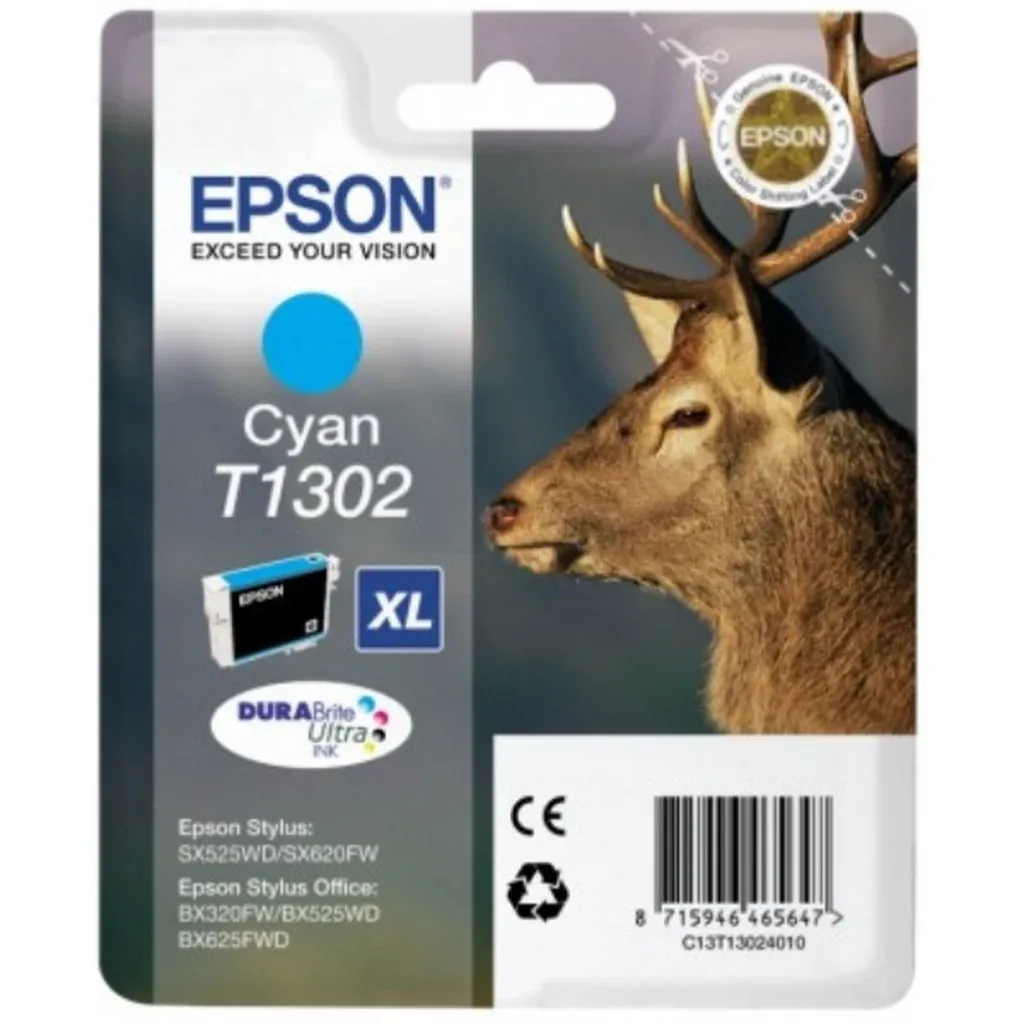 Ink Dura Brite T 130 T 1302 Inktcartridge från Epson – produktbild