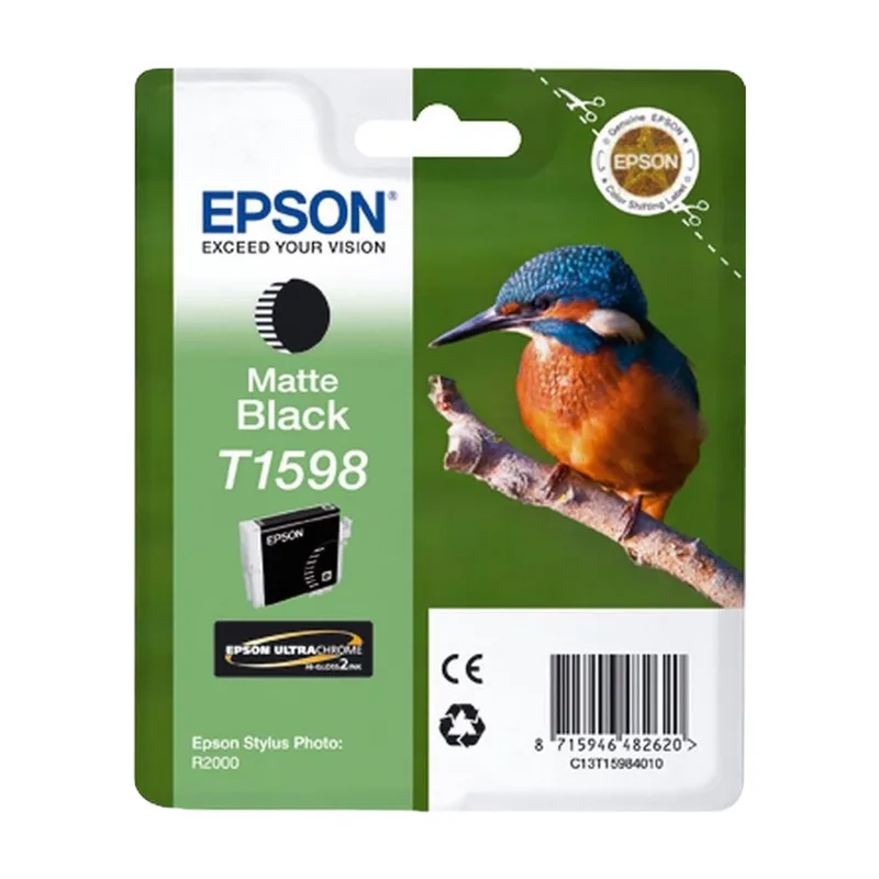 T1598 inktcartridges matzwart van Epson – productfoto