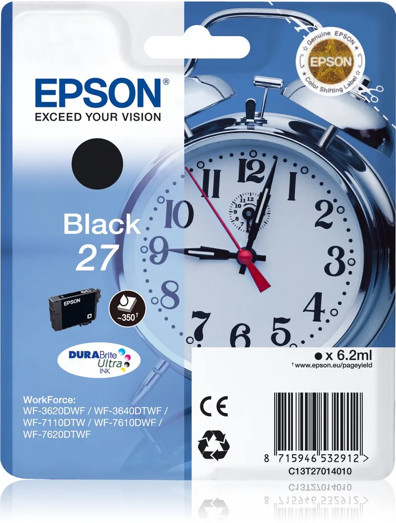 T2701 - Inktcartridge / Zwart by Epson in Black – product photo