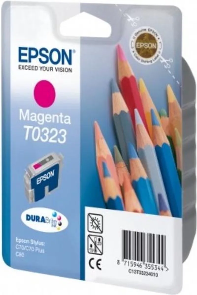 T323 - Inktcartridge / Magenta von Epson in Magenta – Produktfoto