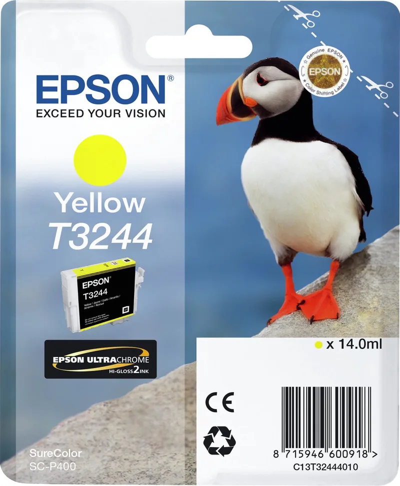 T3244 inkt cartridge von Epson in Gelb – Produktfoto