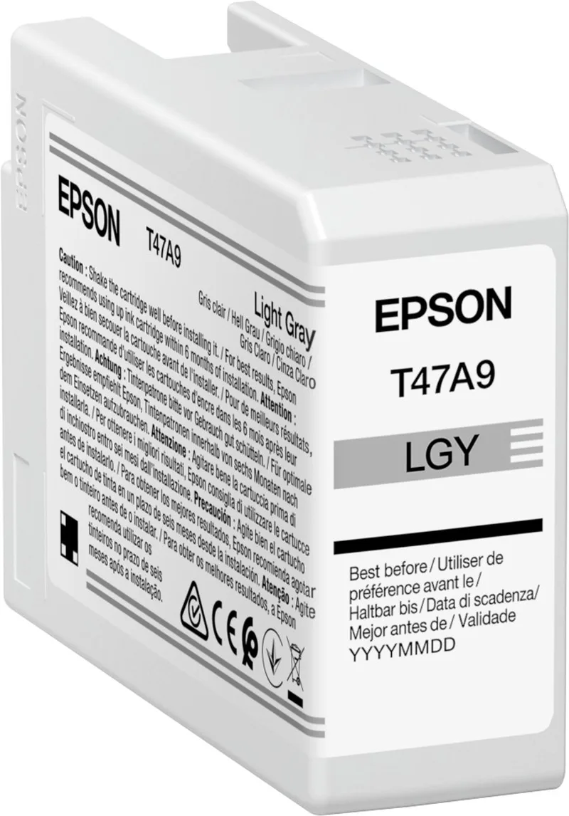 T47A9 - 50 ml - lichtgrijs - origineel - inktcartridge - voor SureColor SC-P900 by Epson in Light grey – product photo