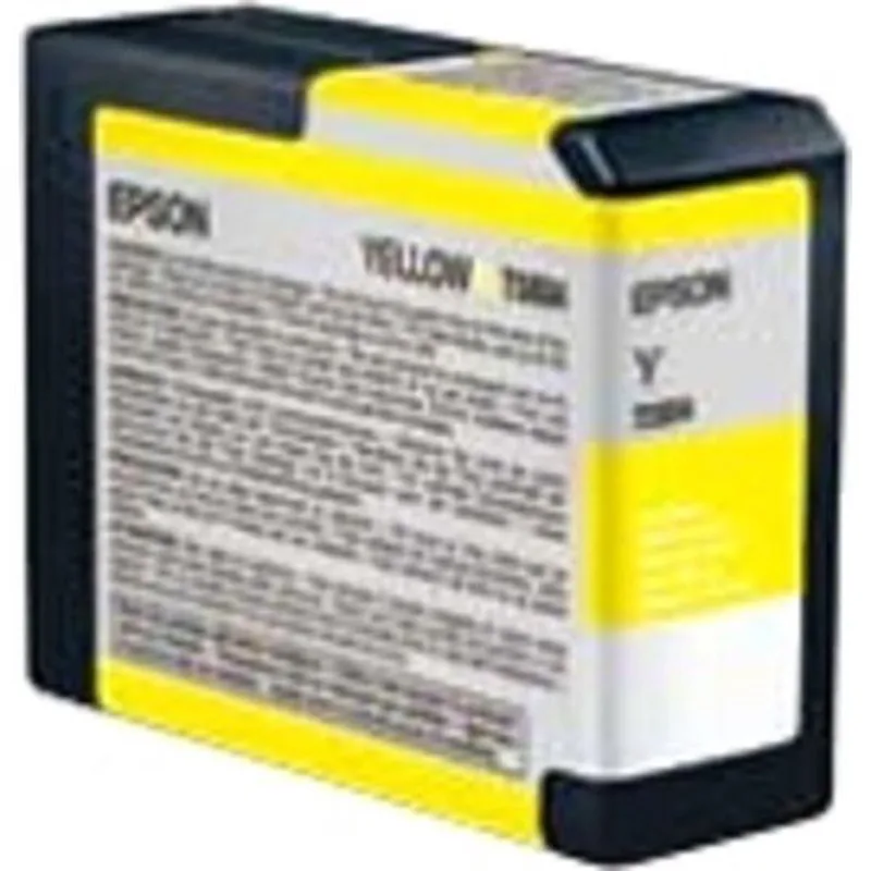 T5804 - Inktcartridge / Geel by Epson in Yellow – product photo