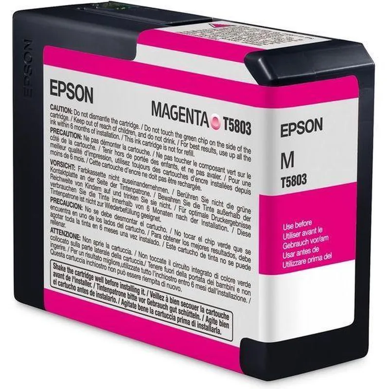 T580A - Inktcartridge / Licht by Epson in Magenta – product photo