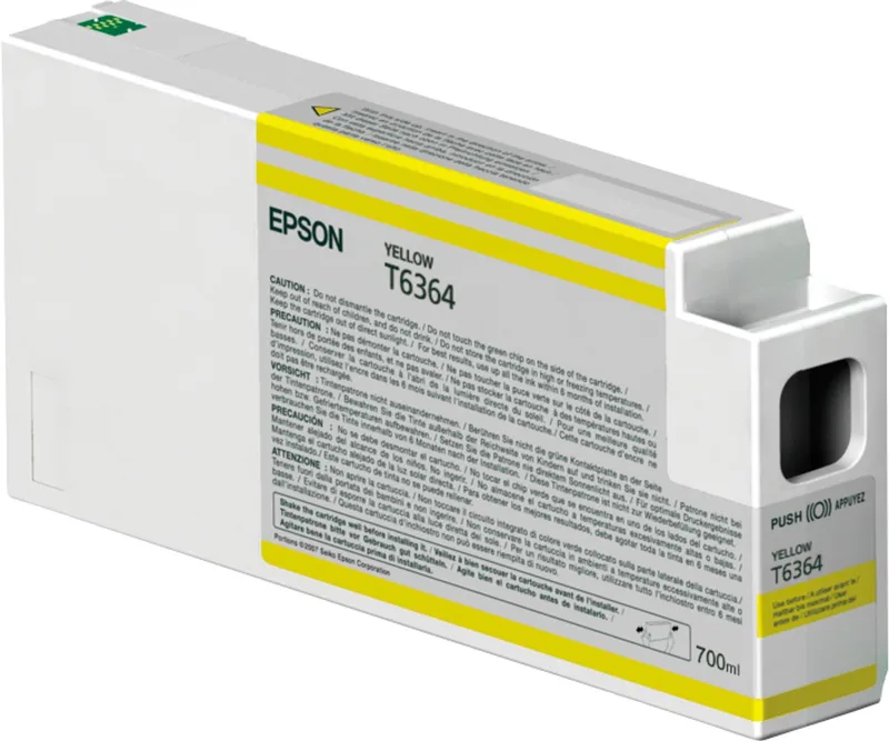 T6364 - Inktcartridge / Geel de Epson en Jaune – photo produit