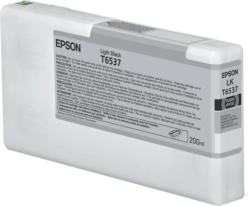 T6537 - Inktcartridge / Foto Licht van Epson in Zwart – productfoto