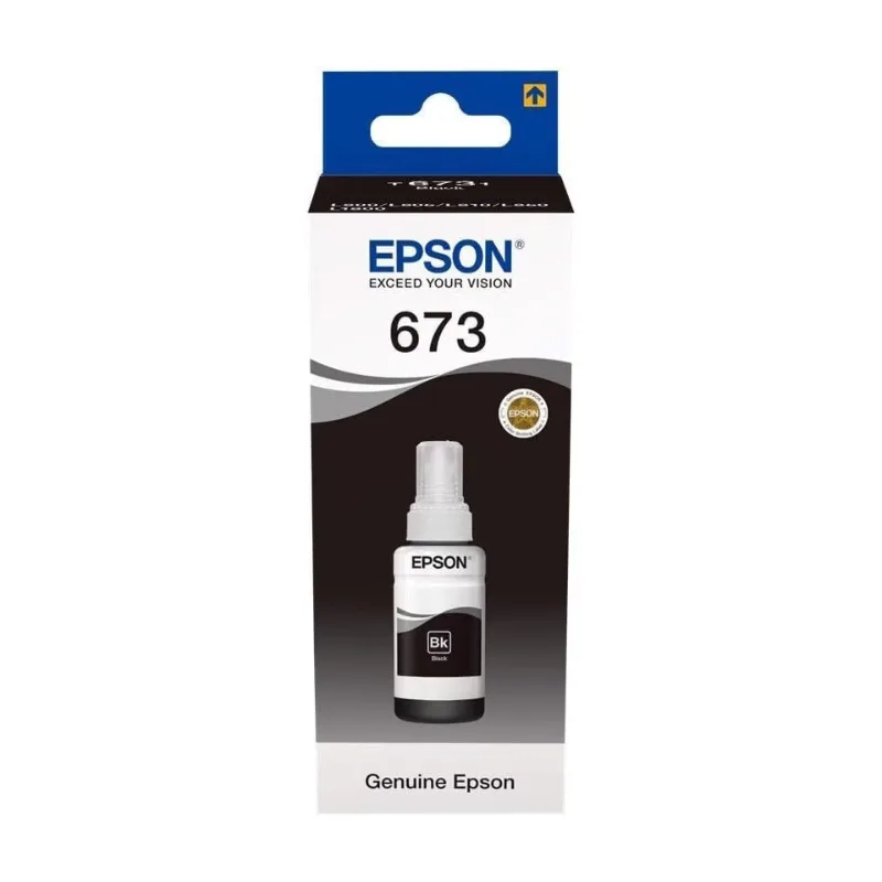 T6731 zwarte inktfles 70 ml von Epson – Produktfoto