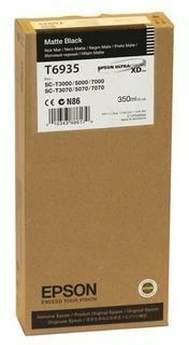 T693500 - Inktcartridge / Mat by Epson in Black – product photo