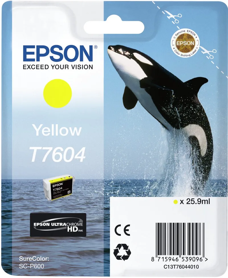 T7604 Inktcartridge geel by Epson in Yellow – product photo