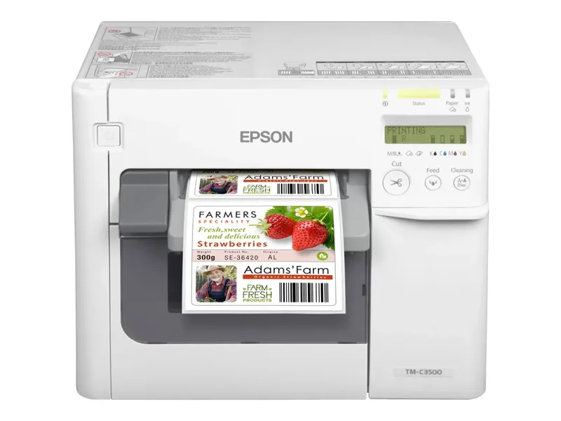 TM C3500 - Etikettendrucker - Farbe - Tintenstrahl - 112 mm (Breite) de Epson – photo produit