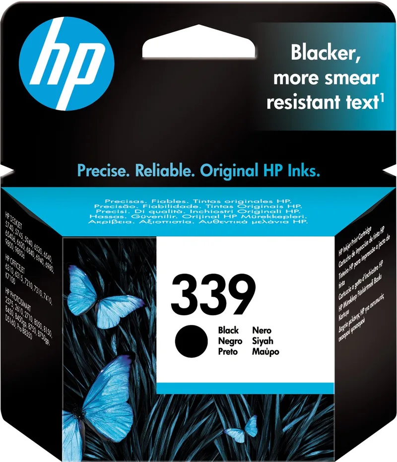 C8767EE - 339 - inktcartridge - zwart de HP en Noir – photo produit