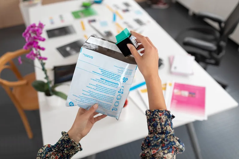 C9505EE - 344 - inktcartridge kleur de HP en Multicolore – photo produit