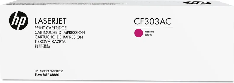 CF303AC laser toner & cartridge van HP in Magenta – productfoto