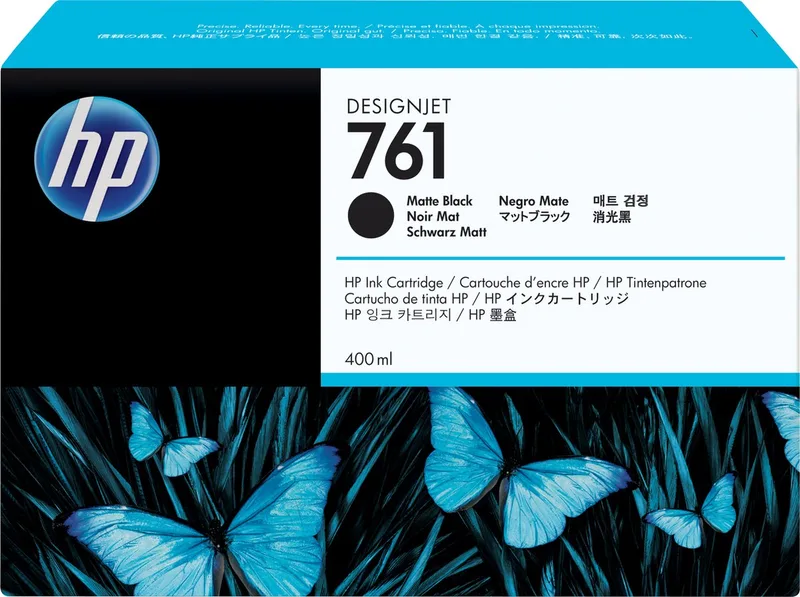 CM991A - 761 - Inktcartridge mat fra HP i Sort – produktbillede