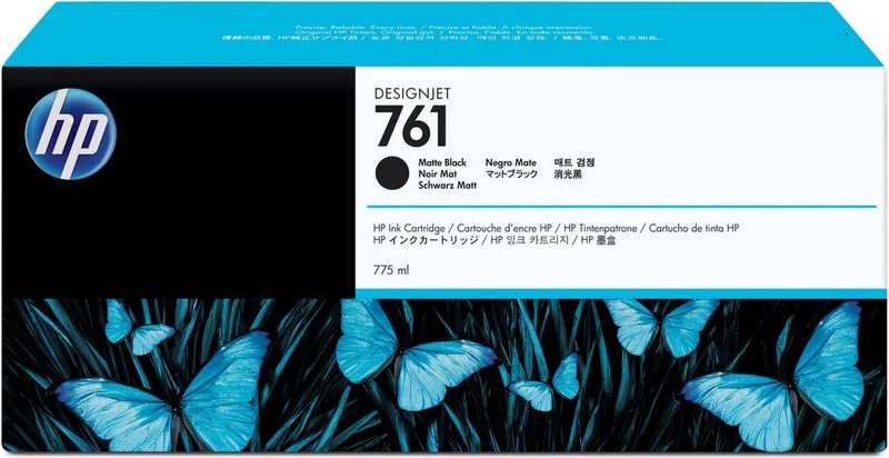CM997A - 761 - Inktcartridge zwart mat de HP en Mat Zwart – photo produit