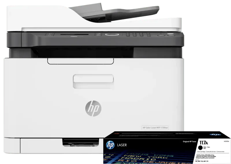 Color Laser MFP 179fnw + 1 extra zwarte toner de HP – photo produit
