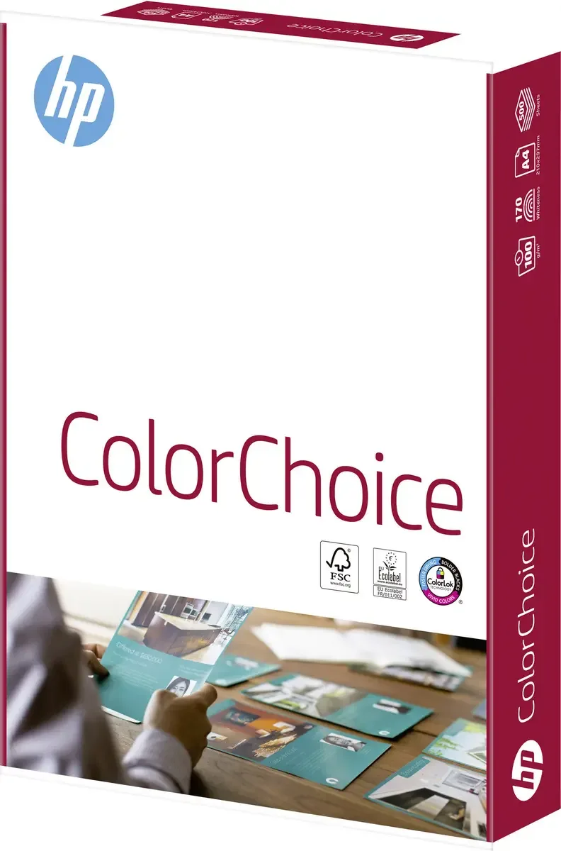 Colour Choice CHP751 Laser Druckerpapier DIN A4 100 g/m² 500 Blatt Weiß de HP – photo produit