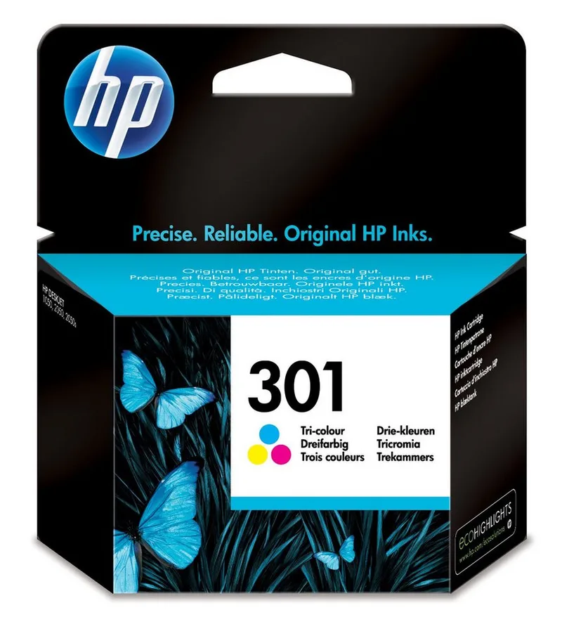 Druckerpatrone Original HP 301 (CH562EE) Color Tintenpatrone van HP – productfoto 1 van 5