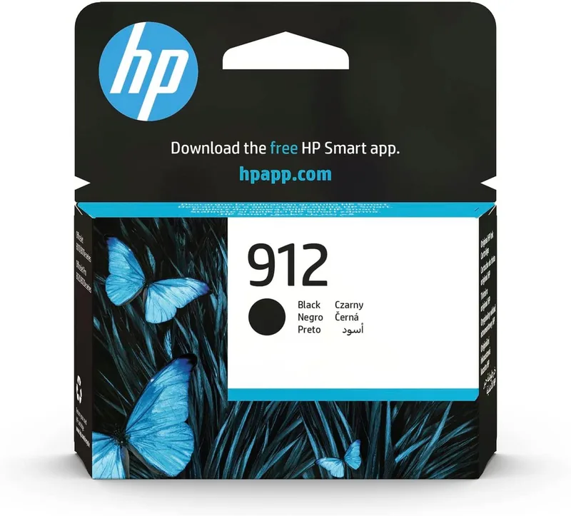 Druckerpatronen Original HP 912 Black (3YL80AE) Tintenpatrone de HP – photo produit 1 sur 6