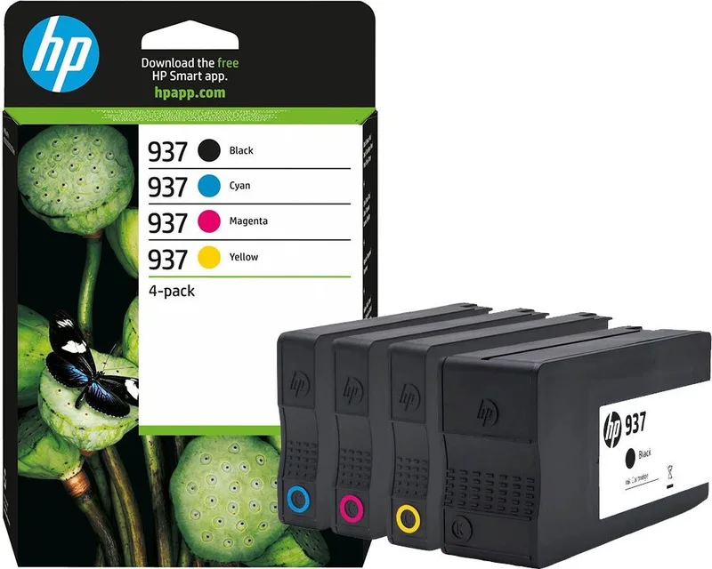 Druckerpatronen Original HP 937 Multipack (6C400NE) Tintenpatrone van HP – productfoto 3 van 4
