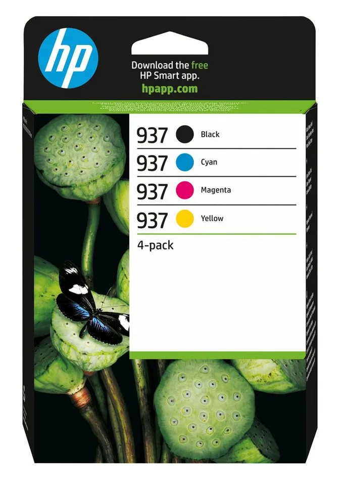 Druckerpatronen Original HP 937 Multipack (6C400NE) Tintenpatrone van HP – productfoto 1 van 4