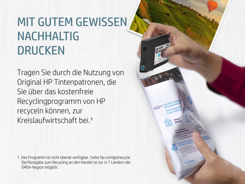 Druckerpatronen Original HP 937 Multipack (6C400NE) Tintenpatrone van HP – productfoto 4 van 4