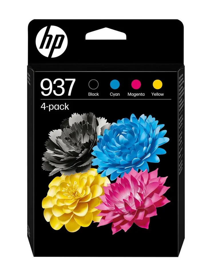 Druckerpatronen Original HP 937 Multipack (6C400NE) Tintenpatrone van HP – productfoto 2 van 4