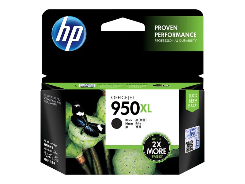 Druckerpatronen Original HP 950XL Black (CN045AE) Tintenpatrone van HP – productfoto