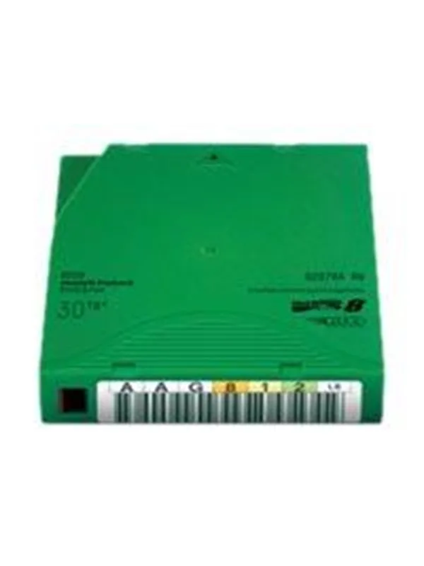 E LTO-8 Ultrium 30TB RW Data Cartridge: "E LTO-8 Ultrium 30TB RW gegevenscartridge van HP – productfoto 1 van 3