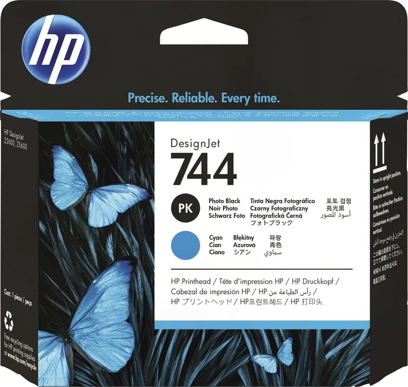 F9J86A - 744 - inktcartridge de HP en Noir – photo produit
