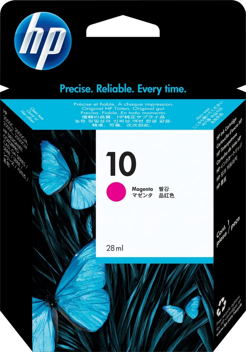 HP 10 - Inktcartridge / (C4843AE) by HP in Magenta – product photo