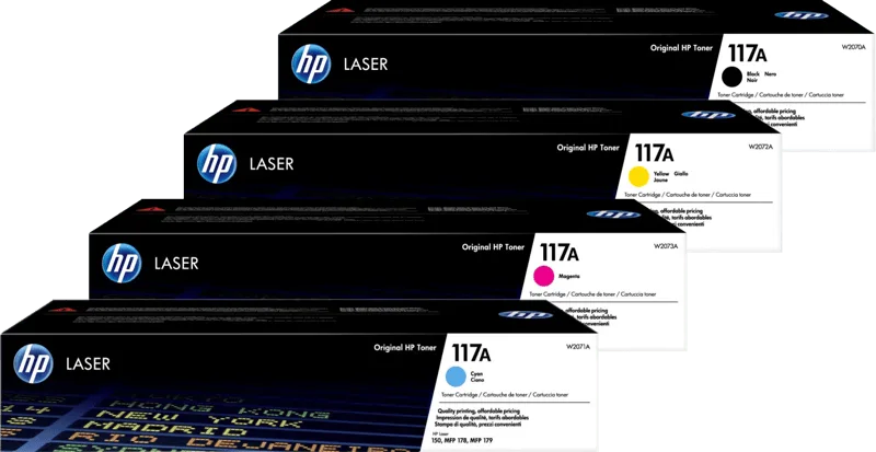 HP 117A Toner Combo pack von HP – Produktfoto
