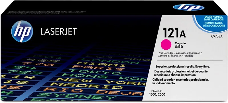 HP 121A - Tonercartridge Rood von HP in Magenta – Produktfoto