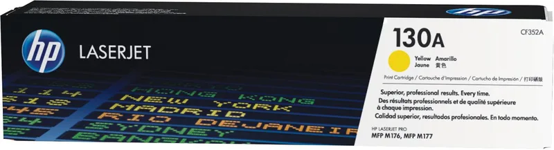 HP 130A - Tonercartridge - Origineel - Standaard Capaciteit de HP en Jaune – photo produit