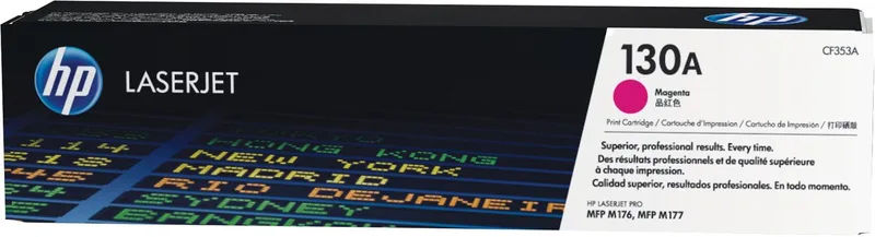 HP 130A - Tonercartridge - Origineel - Standaard Capaciteit de HP en Magenta – photo produit