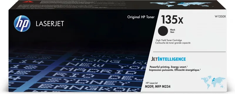 HP 135X - Tonercartridge - Origineel - Hoge Capaciteit - Zwart van HP in Zwart XL – productfoto