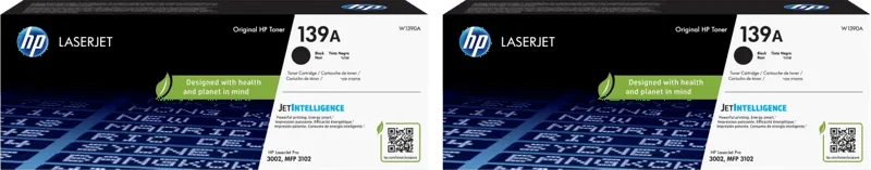 HP 139A Toner Zwart Duo Pack de HP – photo produit
