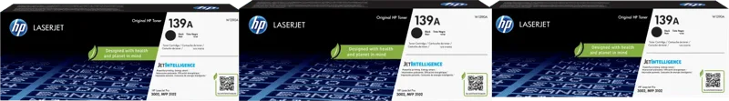 HP 139A Toner Zwart Triple Pack von HP – Produktfoto