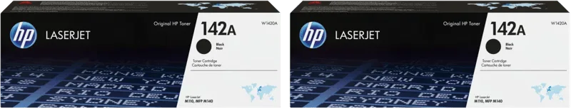 HP 142A Toner Zwart Duo Pack de HP – photo produit