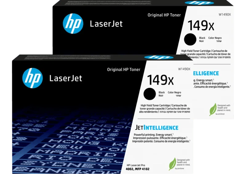 HP 149X LaserJet Toner Zwart (2 stuks) van HP – productfoto