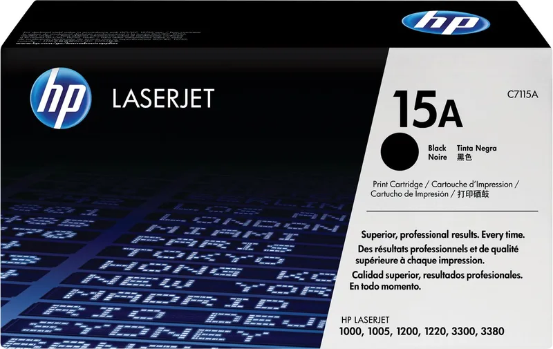 HP 15 - Tonercartridge de HP en Noir – photo produit