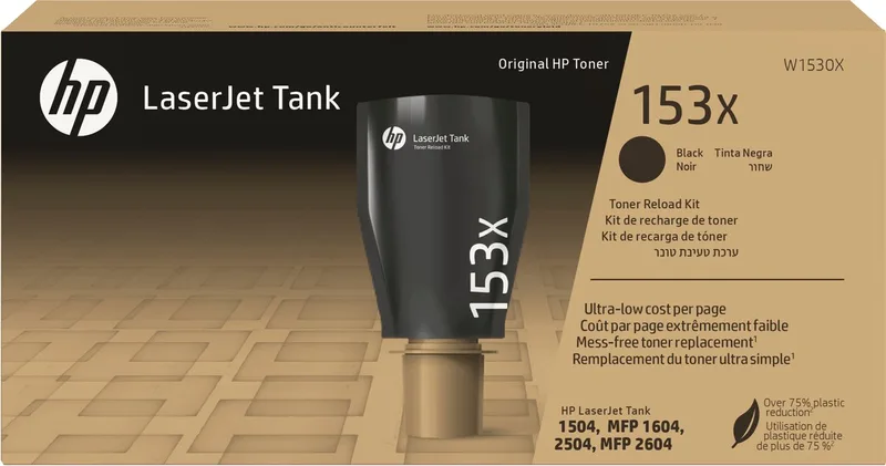 HP 153X - Tonercartridge - Origineel - Hoge Capaciteit - Zwart von HP in Zwart – 153X Standaard – Produktfoto